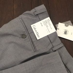 Calvin Klein Grey Work Dress Pants